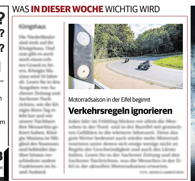 Ulrich Simons - Motorradsaison